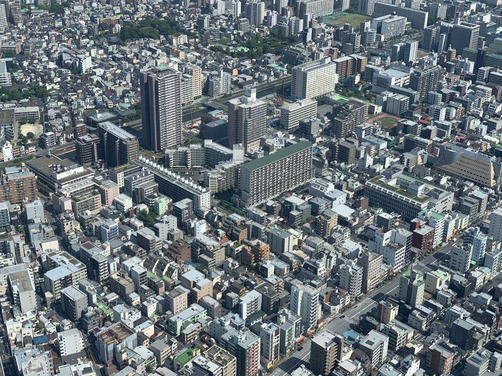 View from Tokyo Skytree
