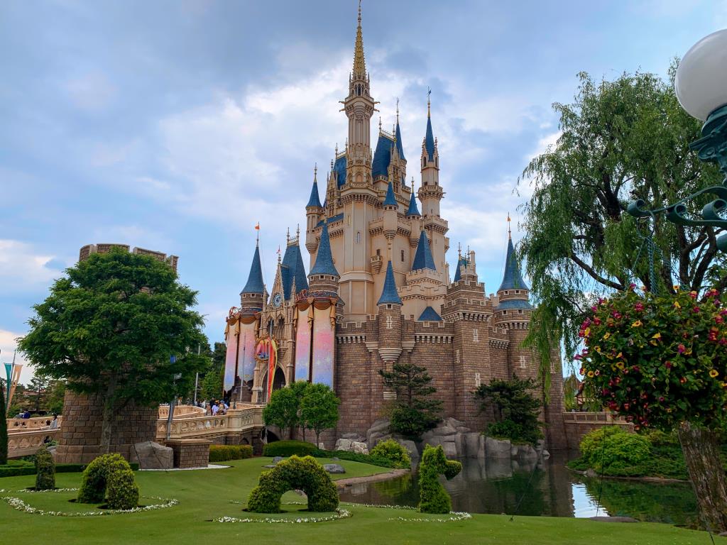 Cinderella's castle at Tokyo Disney Resort