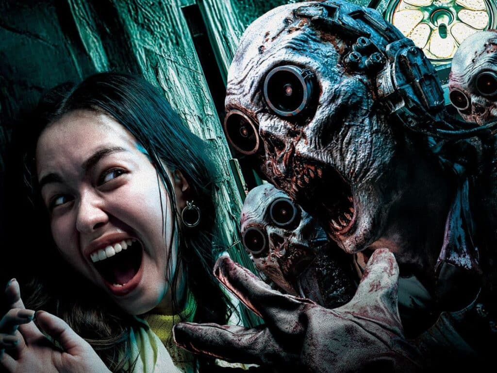 Artists impression of Factory of Fear attraction at Halloween Horror Nights, USJ