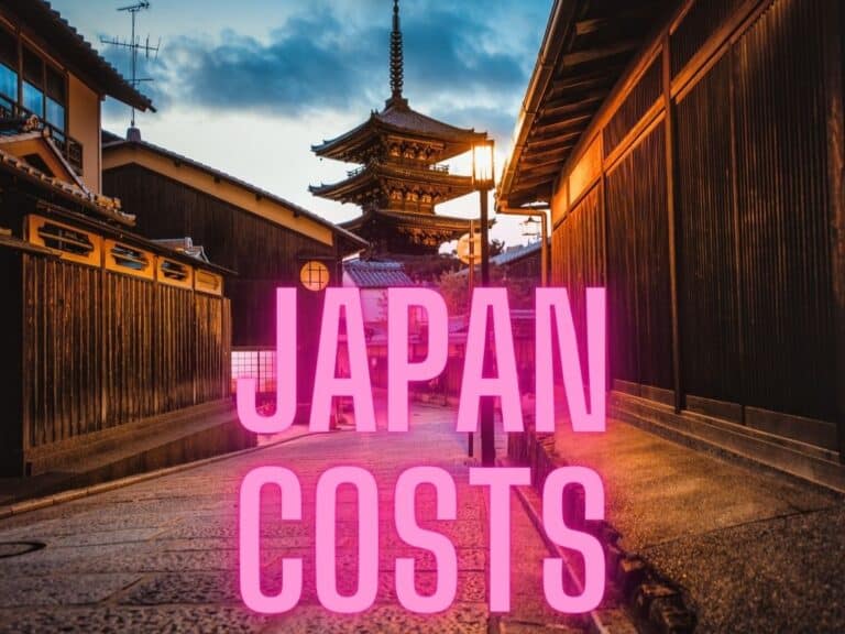 What Does It Cost to Visit Japan?