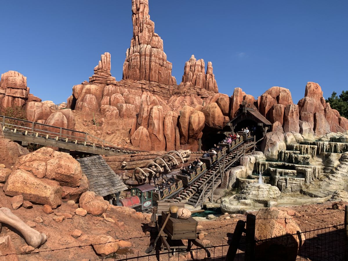 big thunder mountain at Tokyo Disneyland