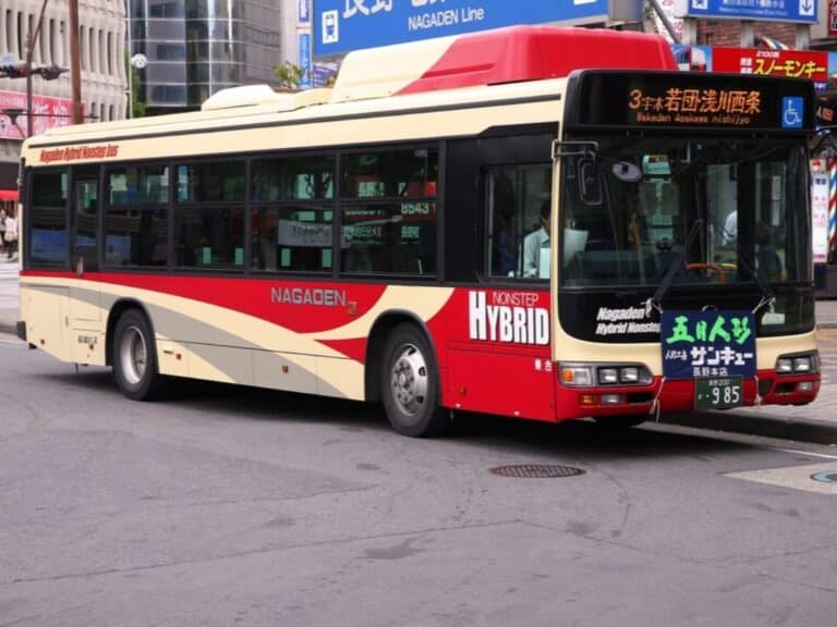 No3 bus in Nagano