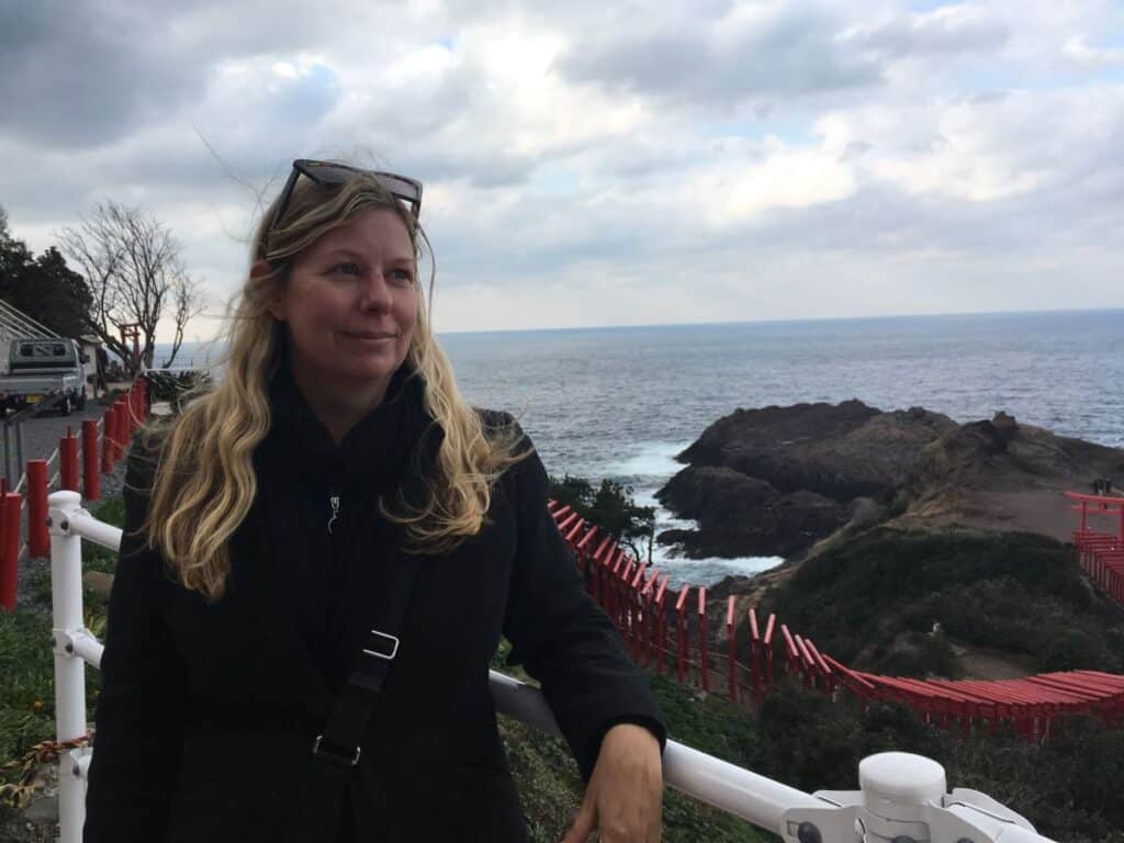 Helen from Japlanease in Western Japan in winter