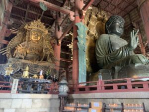 Giant Buddha in Todai-ji temple
