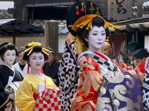 Oiran Walk at Edo Wonderland